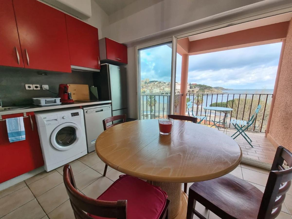 Appartement Vue Mer Terrasse Clim Wifi Banyuls-sur-Mer Exterior photo